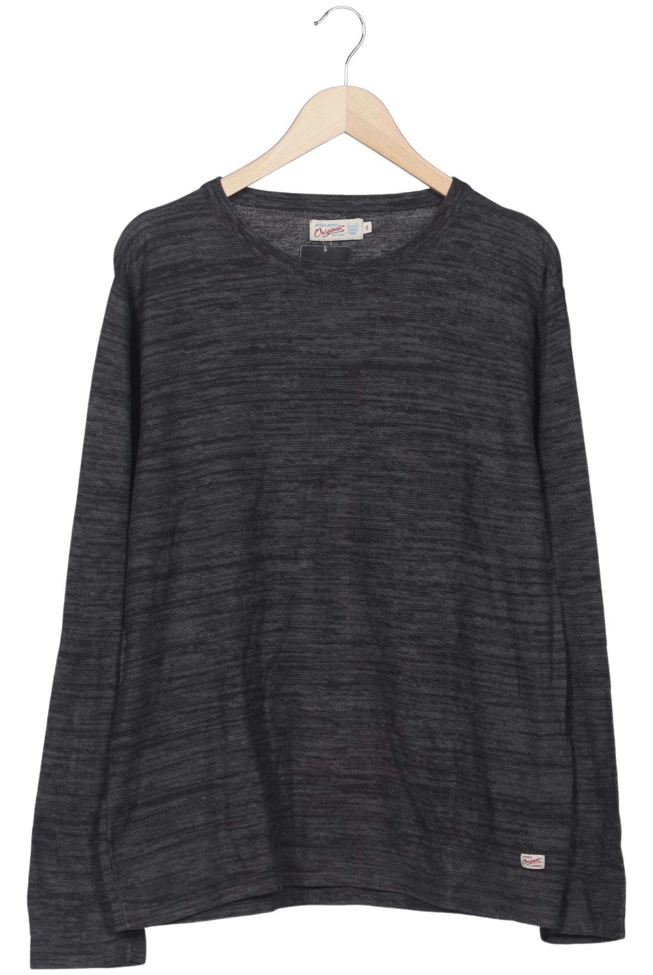 JACK & JONES Sweater & Cardigan in XL in Grey: front