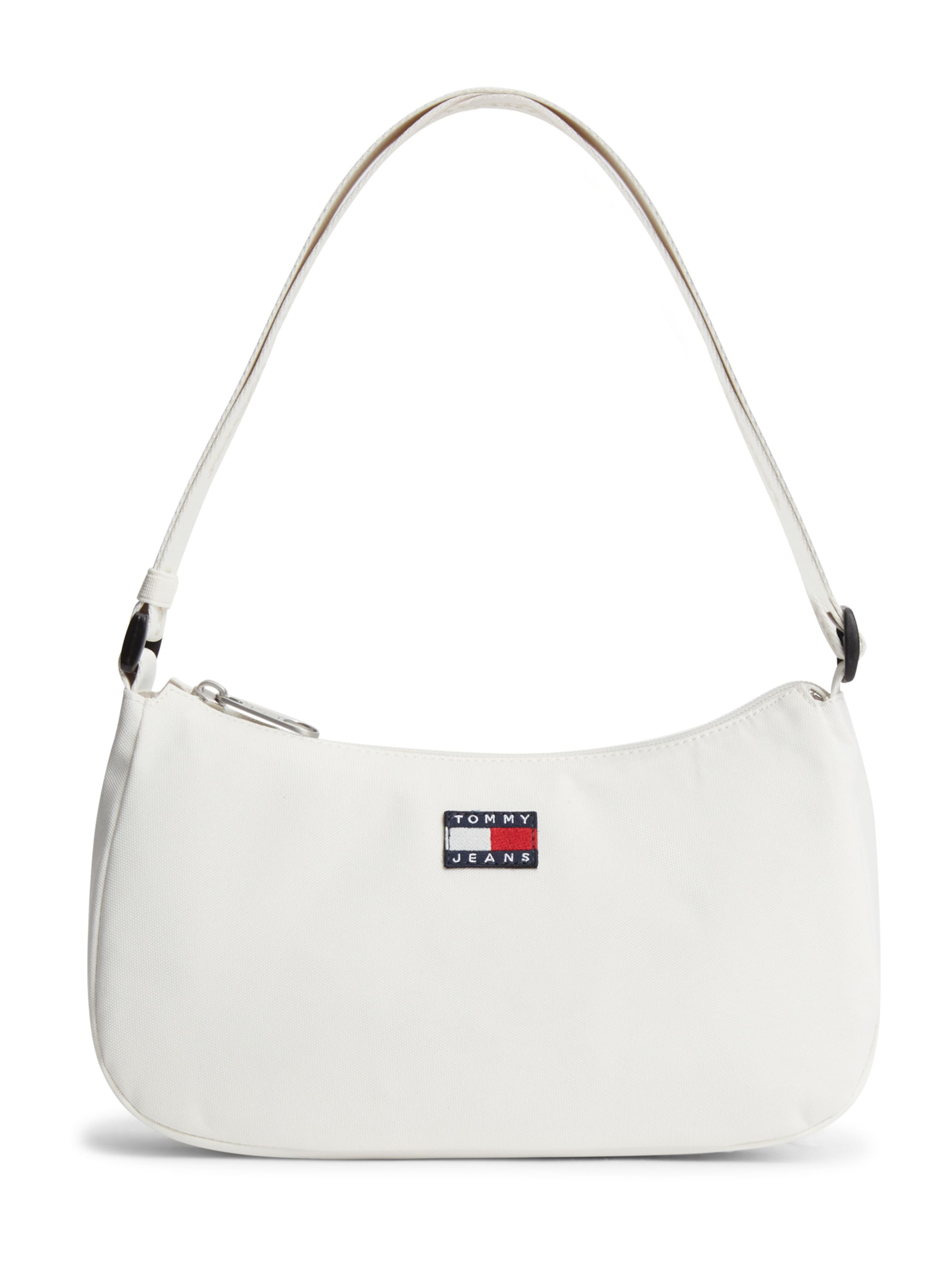 Sac bandoulière Tommy Jeans en blanc : devant