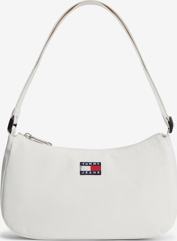 Sac bandoulière Tommy Jeans en blanc : devant