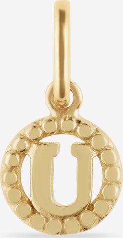 FAVS Anhänger in Gelb: Vorderseite