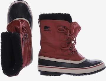 SOREL Stiefel 40,5 in Rot: predná strana