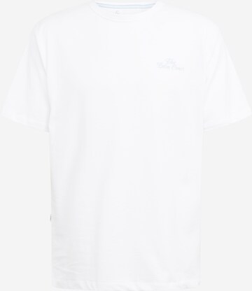 T-Shirt COLOURS & SONS en blanc : devant