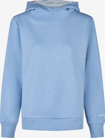 salzhaut Sweatshirt 'Talken' in Blau: Vorderseite