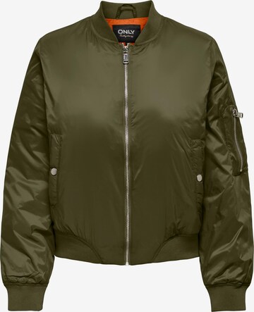 Veste mi-saison 'THILDE' ONLY en vert : devant