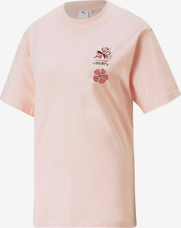 PUMA T-Shirt 'Liberty' in Pink: predná strana