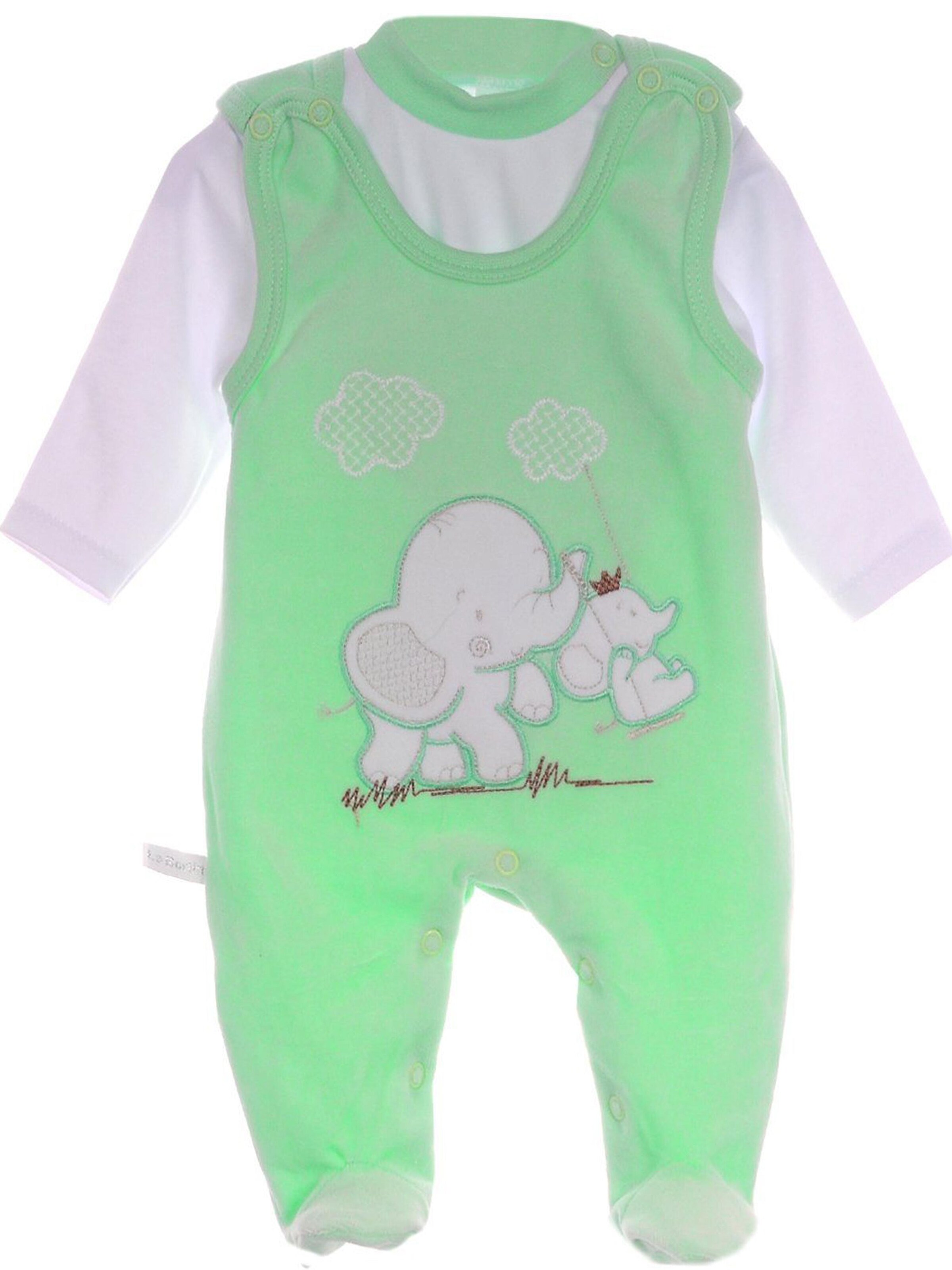 La Bortini Set in Grün: Vorderseite