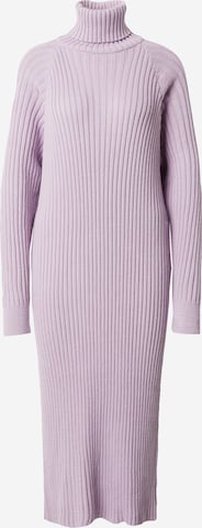 Y.A.S Knitted dress 'Mavi' in Purple: front