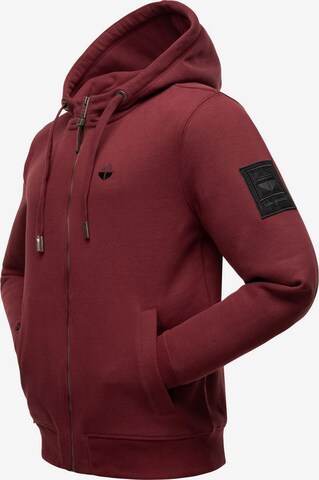 STONE HARBOUR Zip-Up Hoodie 'Billy Joy' in Red