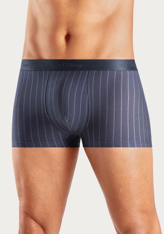 s.Oliver Boxer shorts 'Hipster' in Blue: front
