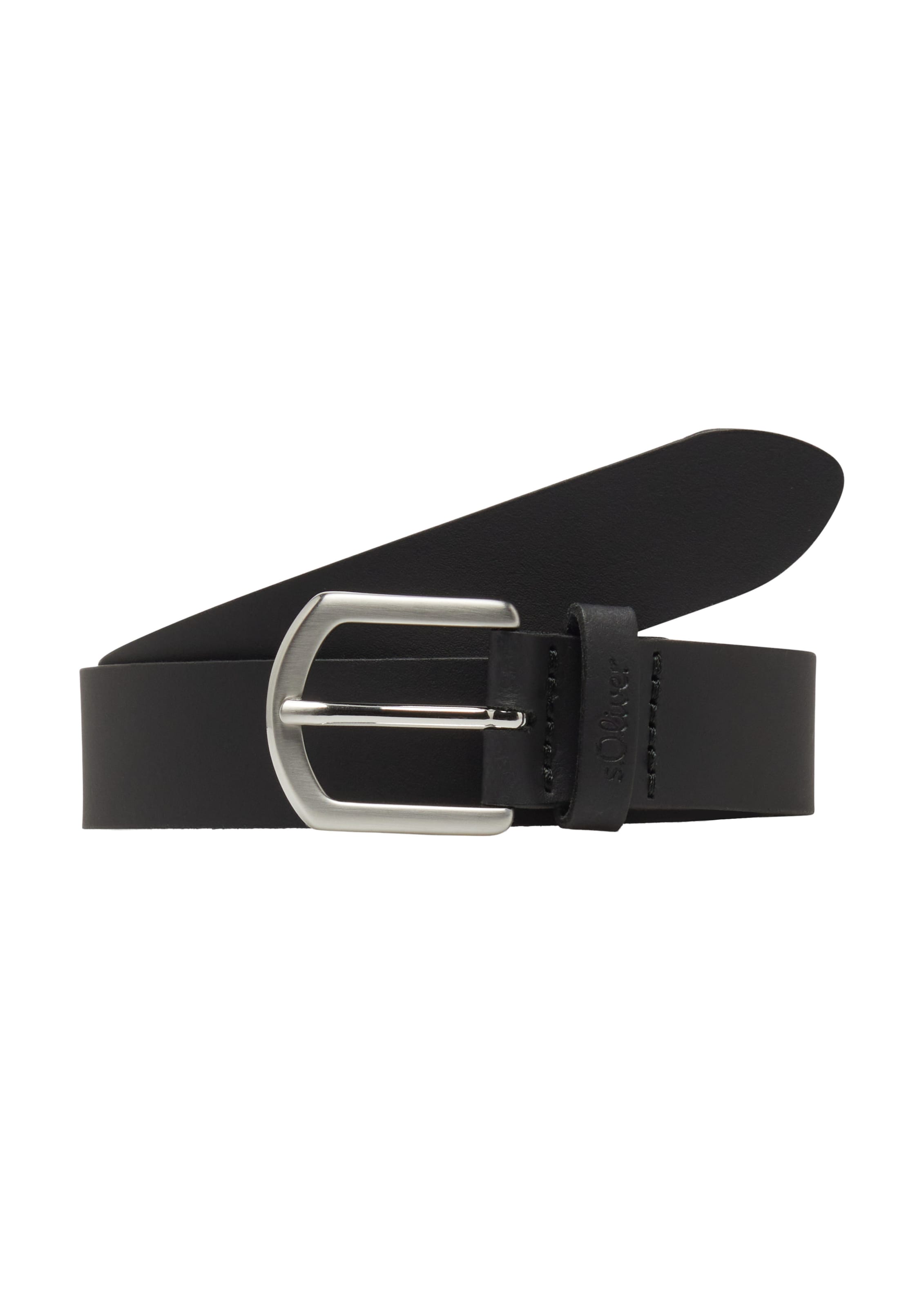 Ceinture s.Oliver en noir : devant