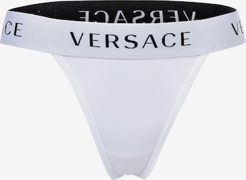 VERSACE Thong in White: front