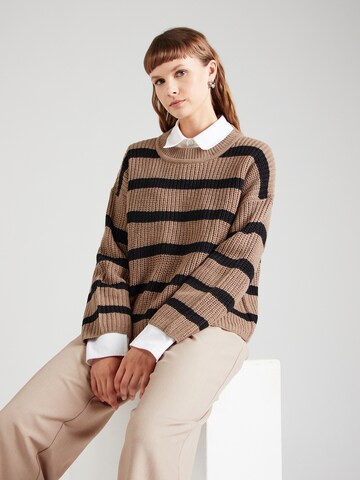 Pullover 'JDYJusty' di JDY in marrone: frontale