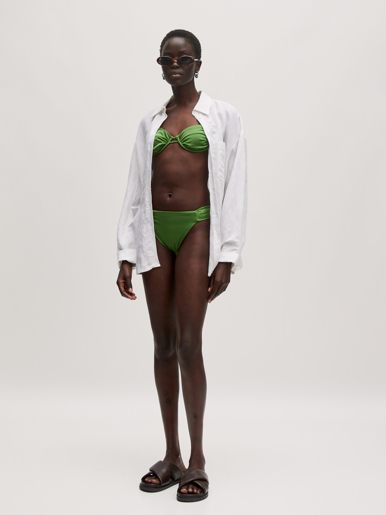 EDITED Produkte Bikinihose 'Silvana' grün