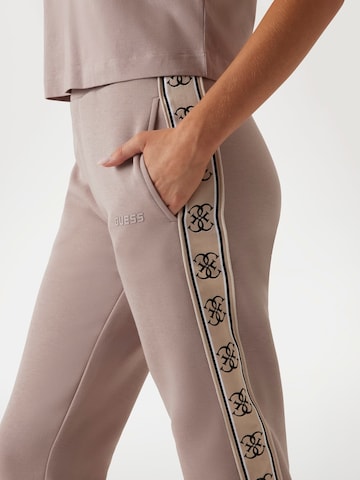 GUESS Tapered Pants in Pink