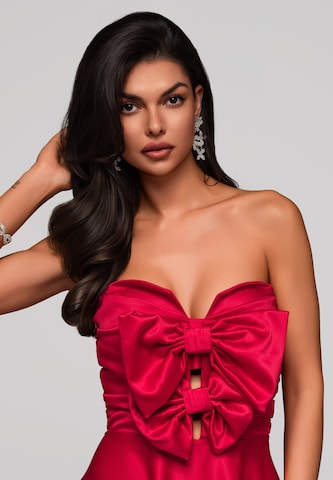 Ombre Avondjurk 'Francesca' in Rood