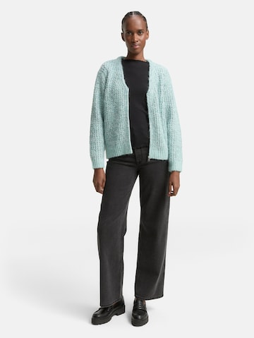 TOM TAILOR DENIM Strickjacke in Grün