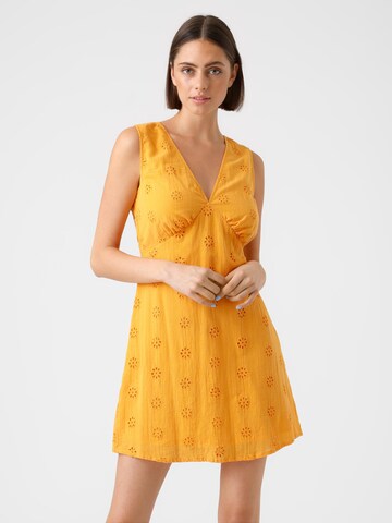 VERO MODA - Vestido 'Maja' en naranja: frente