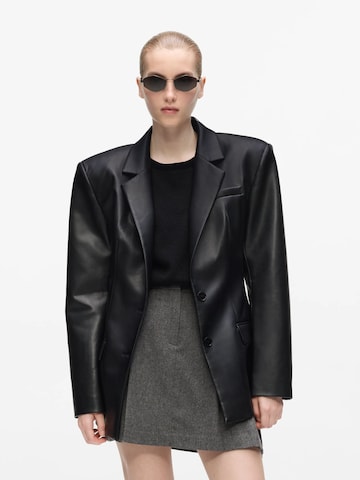 melns Karl Lagerfeld Žakete: no priekšpuses