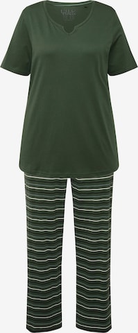 Ulla Popken Pajama in Green: front