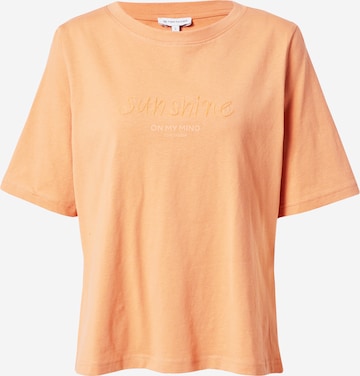 TOM TAILOR Shirt in Orange: front