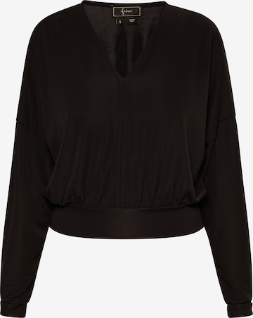 melns faina T-Krekls: no priekšpuses