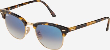 Ray-Ban Sunglasses 'Clubmaster' in Brown: front