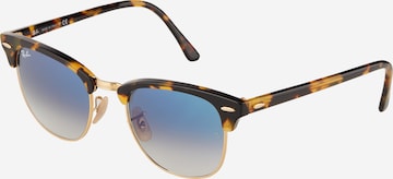 Ray-Ban Solbriller 'Clubmaster' i brun: forside