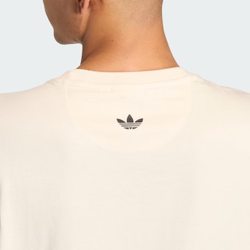 T-Shirt 'Painting Paris Street' ADIDAS ORIGINALS en blanc