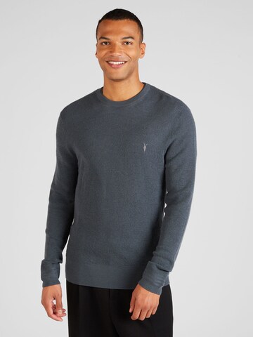 AllSaints Sweater 'Ivar' in Blue: front