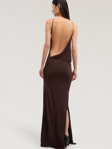 Trussardi - Vestido en marrón