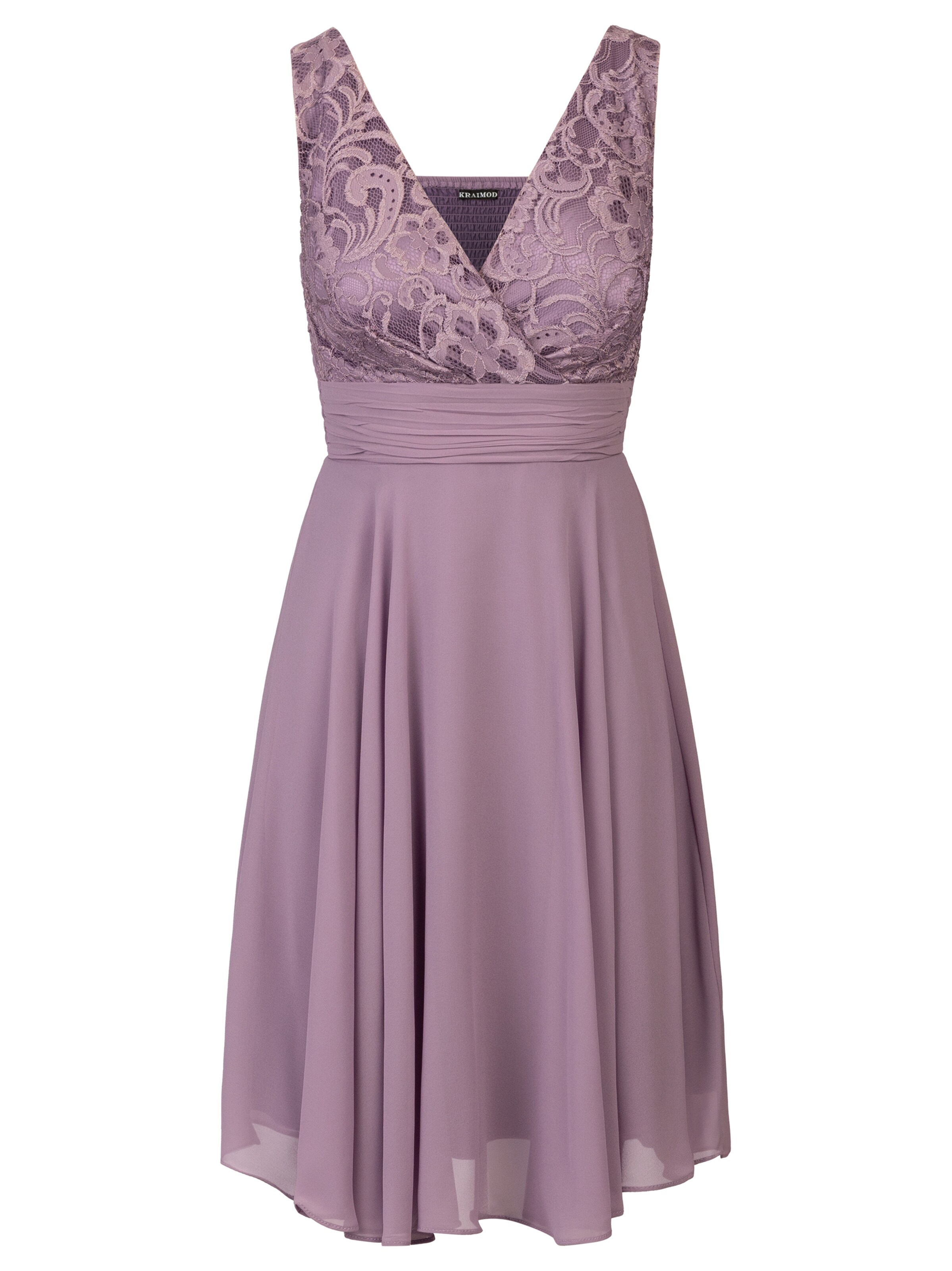 Rochie de cocktail de la Kraimod pe mov: față