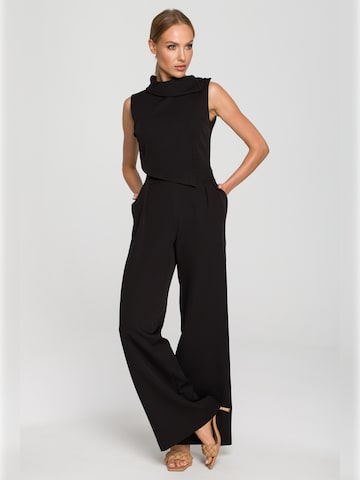 made of emotion Jumpsuit in Schwarz: Vorderseite