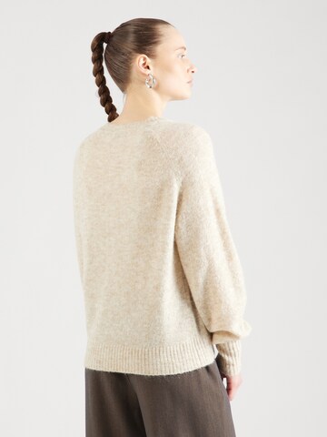 MSCH COPENHAGEN Knit Cardigan 'Zasha Hope' in Beige