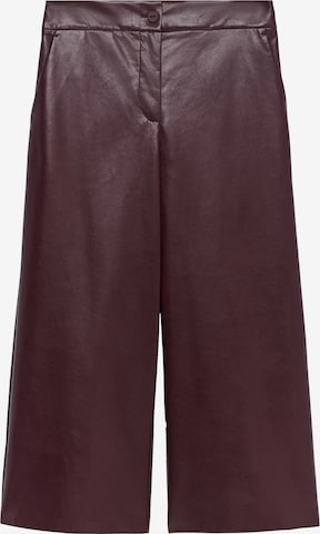 Adolfo Dominguez Wide Leg Housut värissä punainen: etupuoli