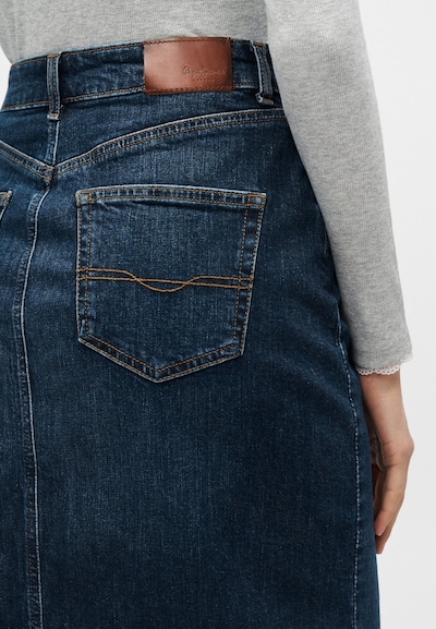 Pepe Jeans Jupe en 38 en bleu denim, Vue avec produit