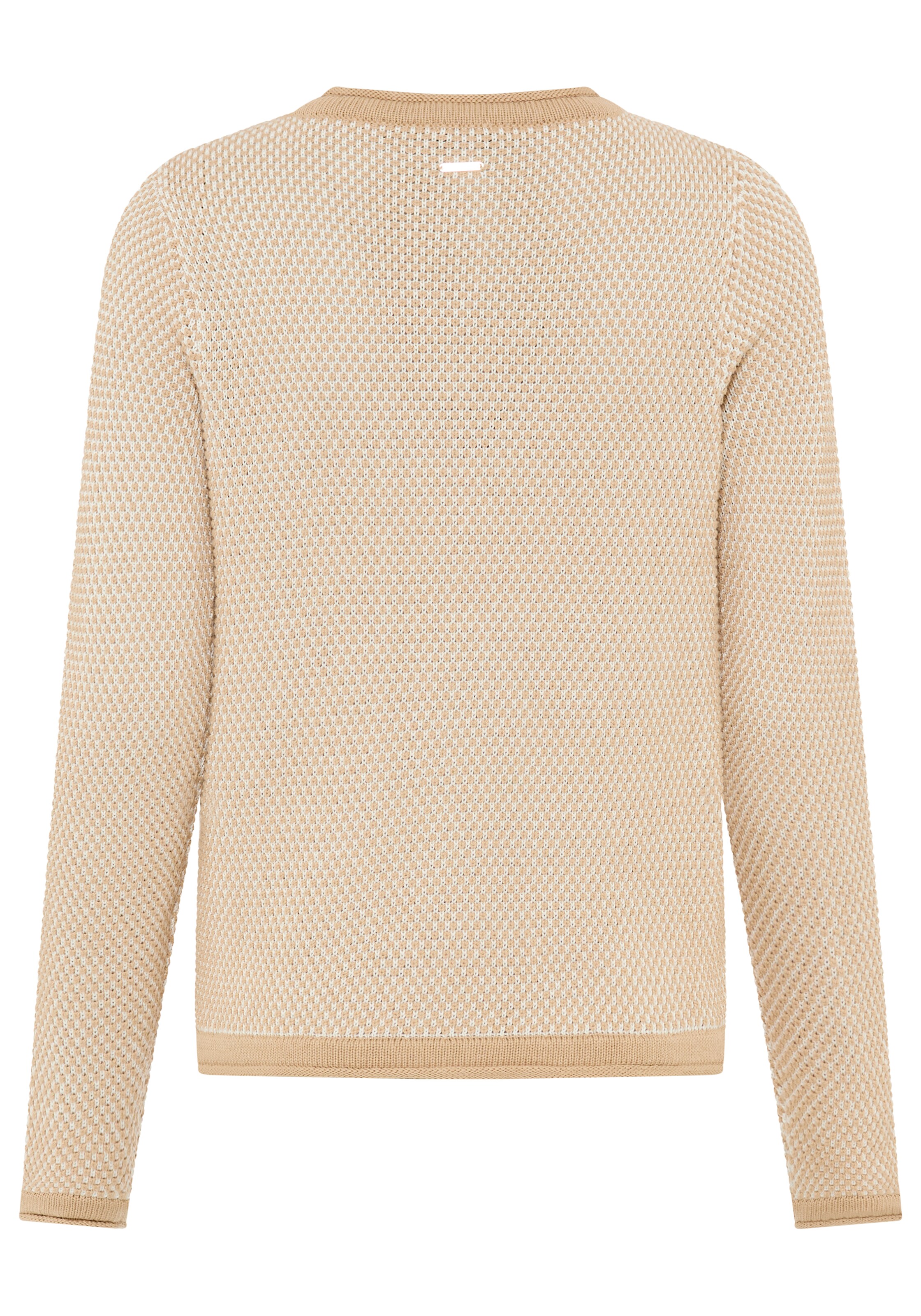 LAURA SCOTT Knit Cardigan in Beige