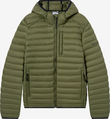 Champion Authentic Athletic Apparel Φθινοπωρινό και ανοιξιάτικο μπουφάν σε πράσινο: μπροστά