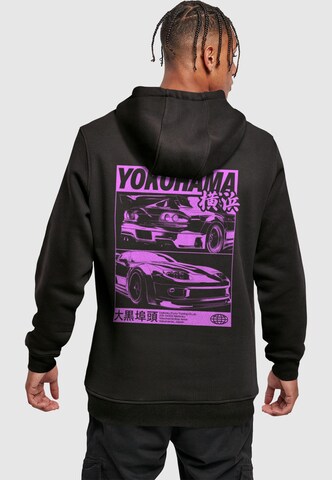 Sweat-shirt 'Yokohama Race' Mister Tee en noir