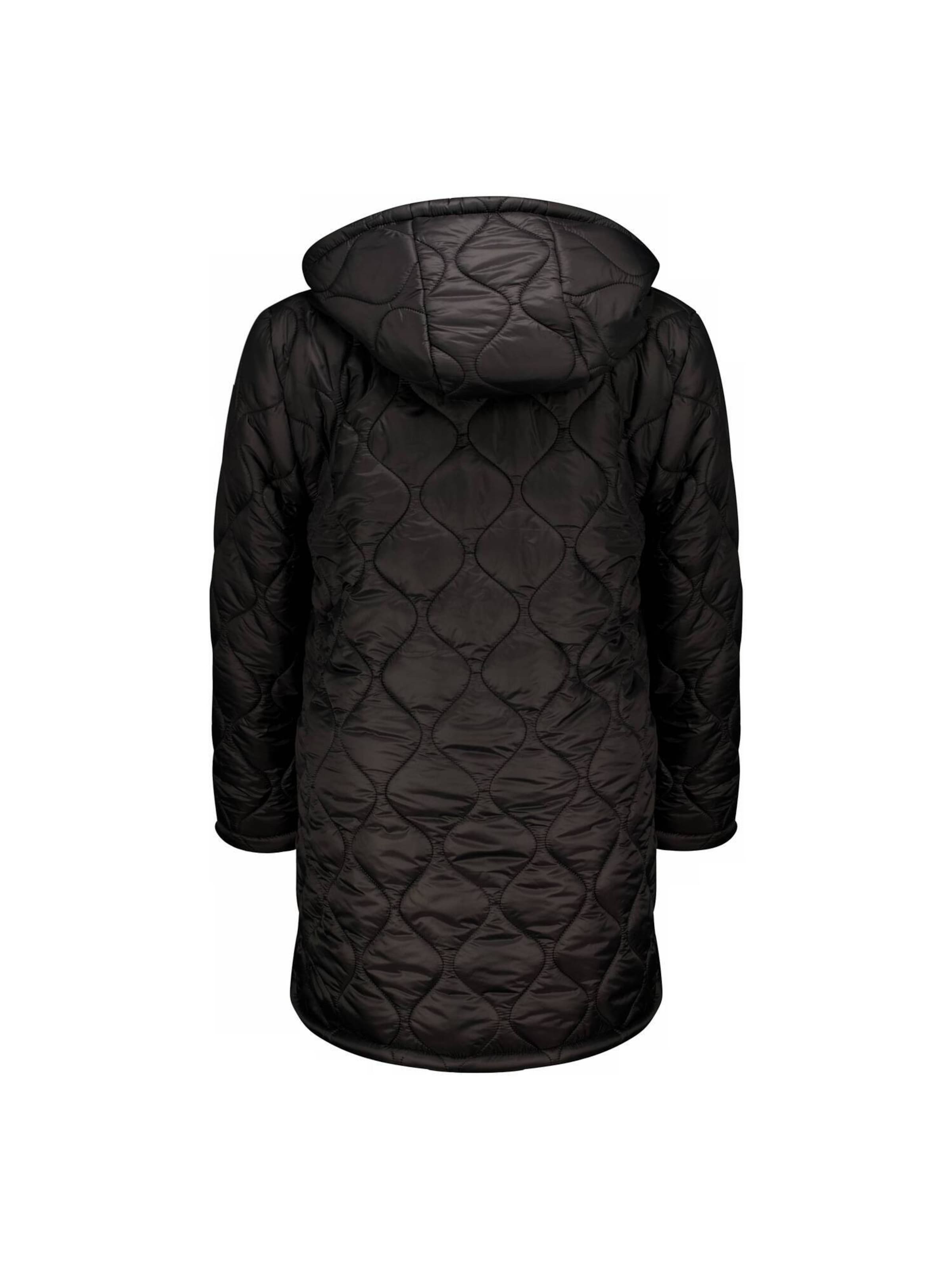 Manteau d’hiver 'Edwina' Deeluxe en noir