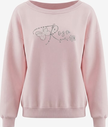 Sweat-shirt MYMO en rose : devant