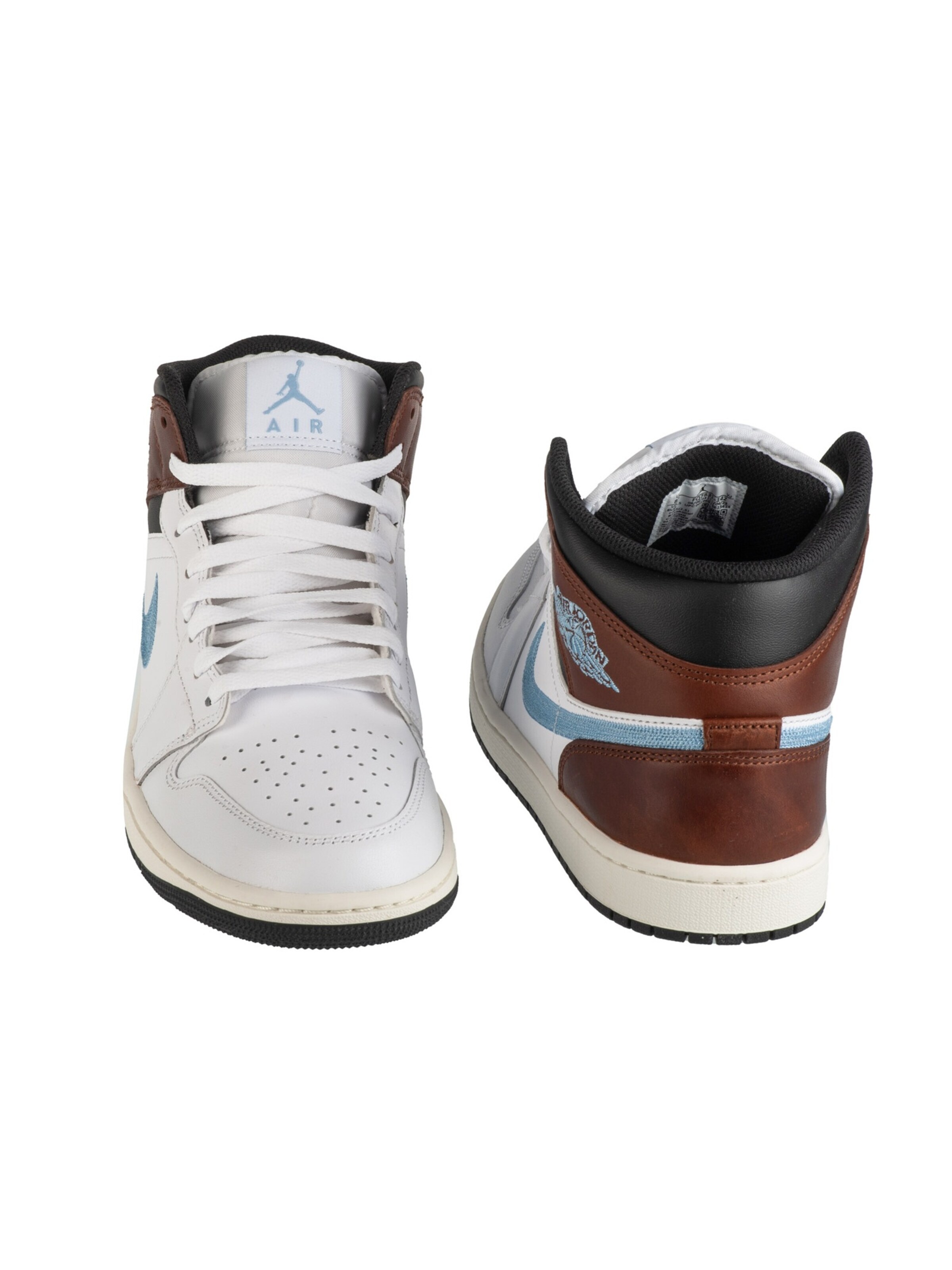 Jordan Platform trainers 'Air Jordan 1 Mid' in White
