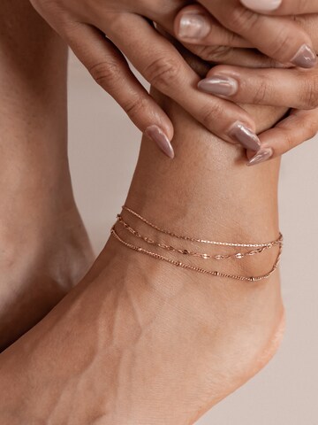 Hey Happiness Fußschmuck 'Delicate Trio' in Gold