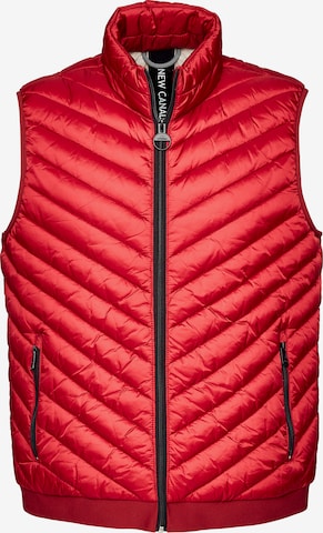 NEW CANADIAN Vest in Red: front