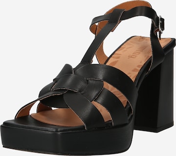 MTNG Sandals 'SKYS' in Black: front