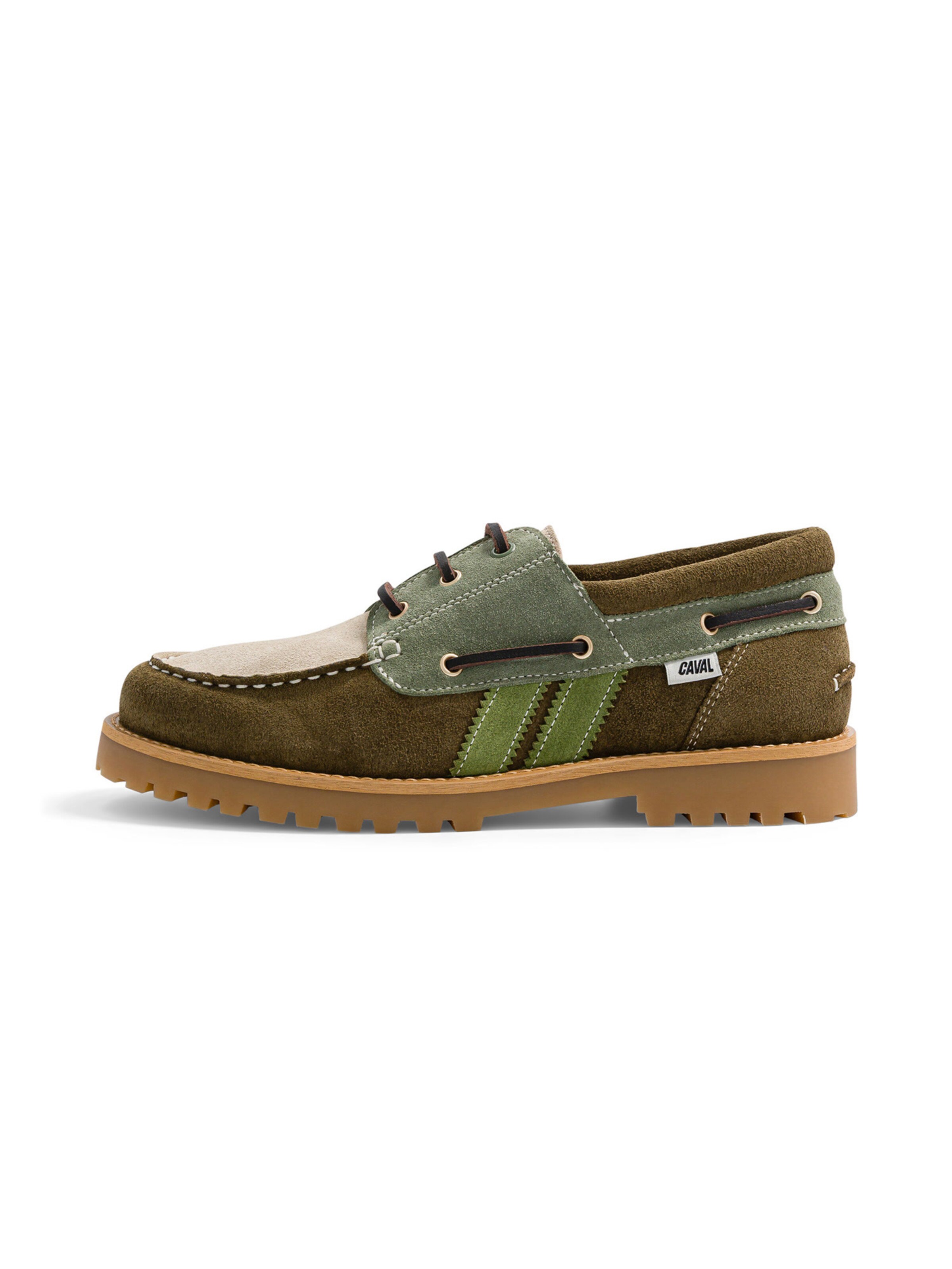 Caval Mocassins in Groen