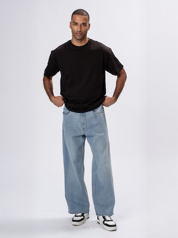 regular Pantaloni ' Performance ' di TEESHOPPEN in blu: frontale