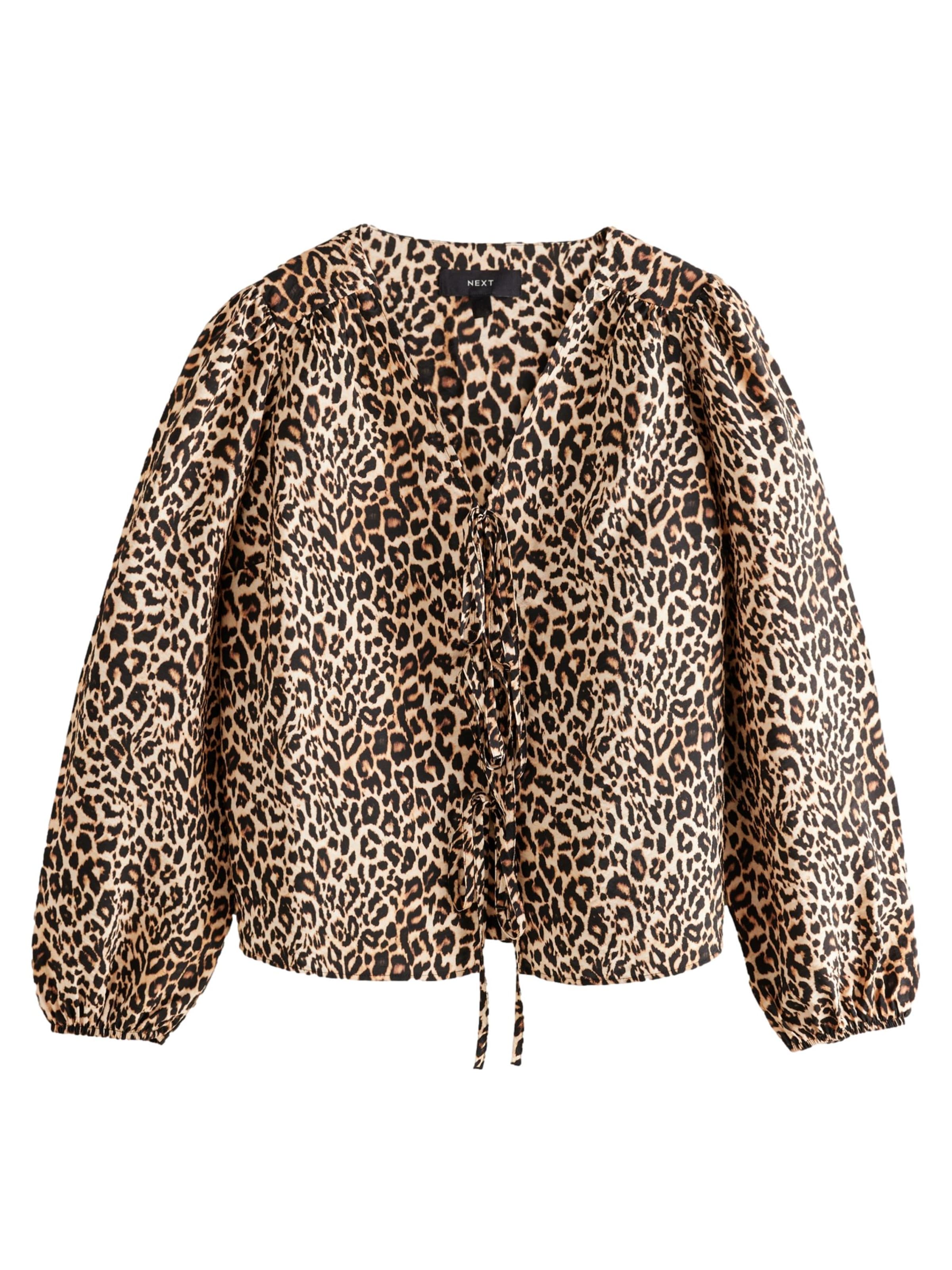 Next Blouse in Brown: front