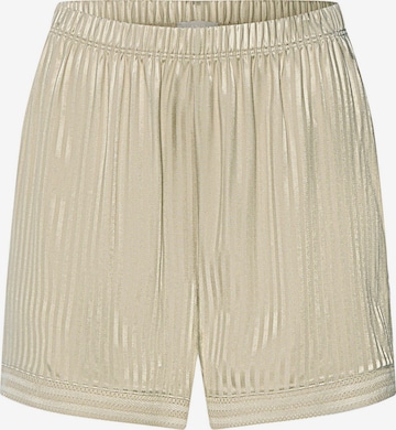Hanro Pyjamashorts 'Sleep & Lounge' in Grün: Vorderseite