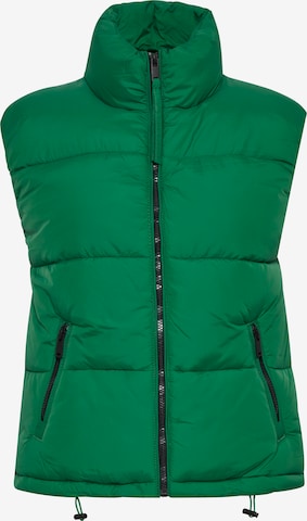 b.young Vest 'Bomina' in Green: front