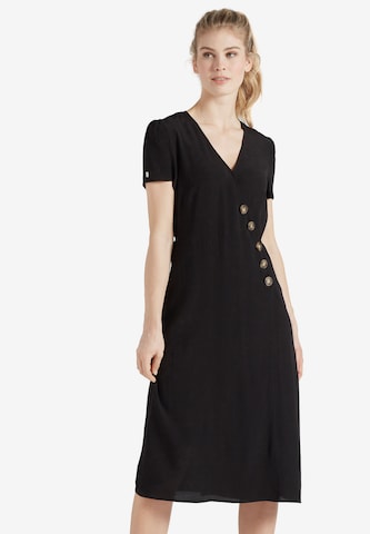 Robe-chemise 'Porgy' khujo en noir : devant